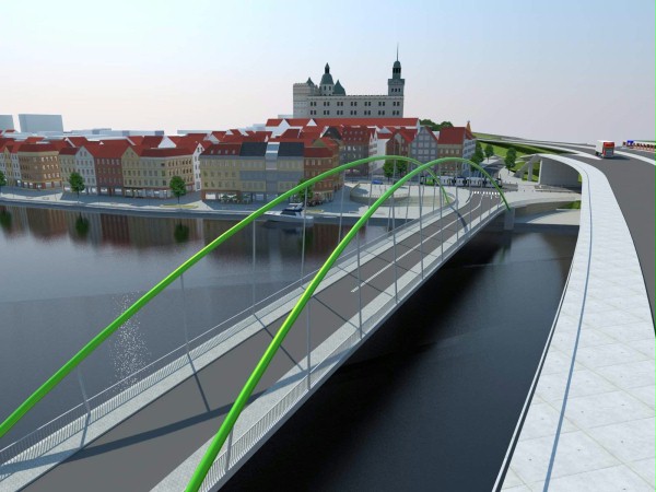 Wizualizacja Maciej Sochanowski, Jedna z wizji jak mógłby wyglądać Most Kłodny 