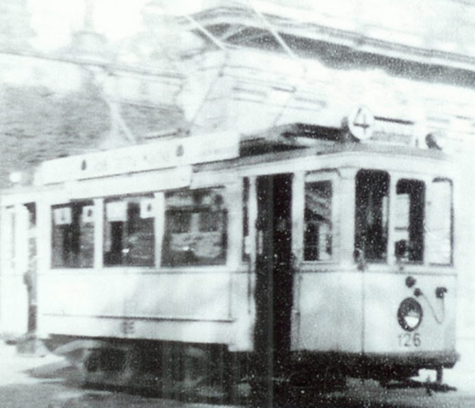 foto: wagon Herbrand po modernizacji około 1927 roku, zdjęcie z ksiązki [120 lat komunikacji miejskiej w Szczecinie]