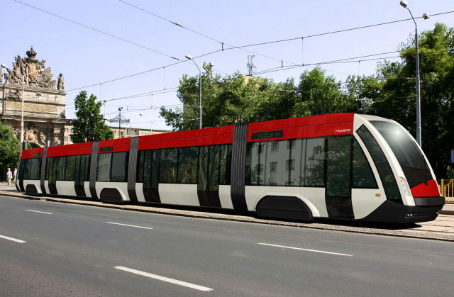 foto: Solaris, Wizualizacja tramwajów dla Szczecina